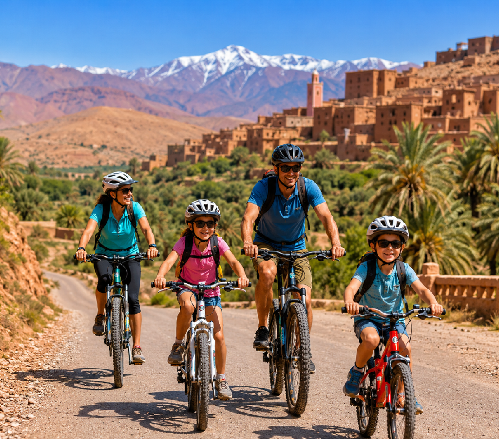 Family Bike Tours in Morocco