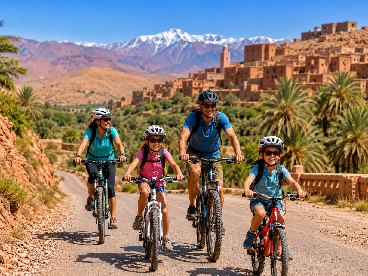 Family Bike Tours in Morocco