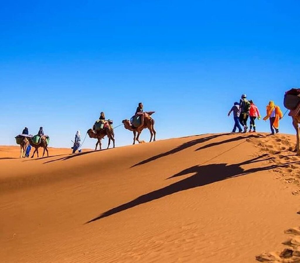 Trekking and Hiking in the Desert Morocco