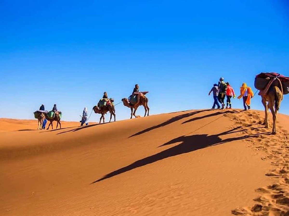 Trekking and Hiking in the Desert Morocco