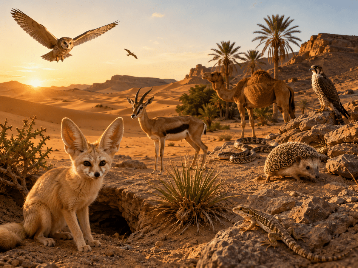 Desert Wildlife in Morocco | Sahara Animals