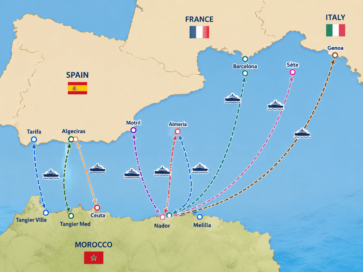 Ferry to Morocco | Routes, Tips & Travel Information