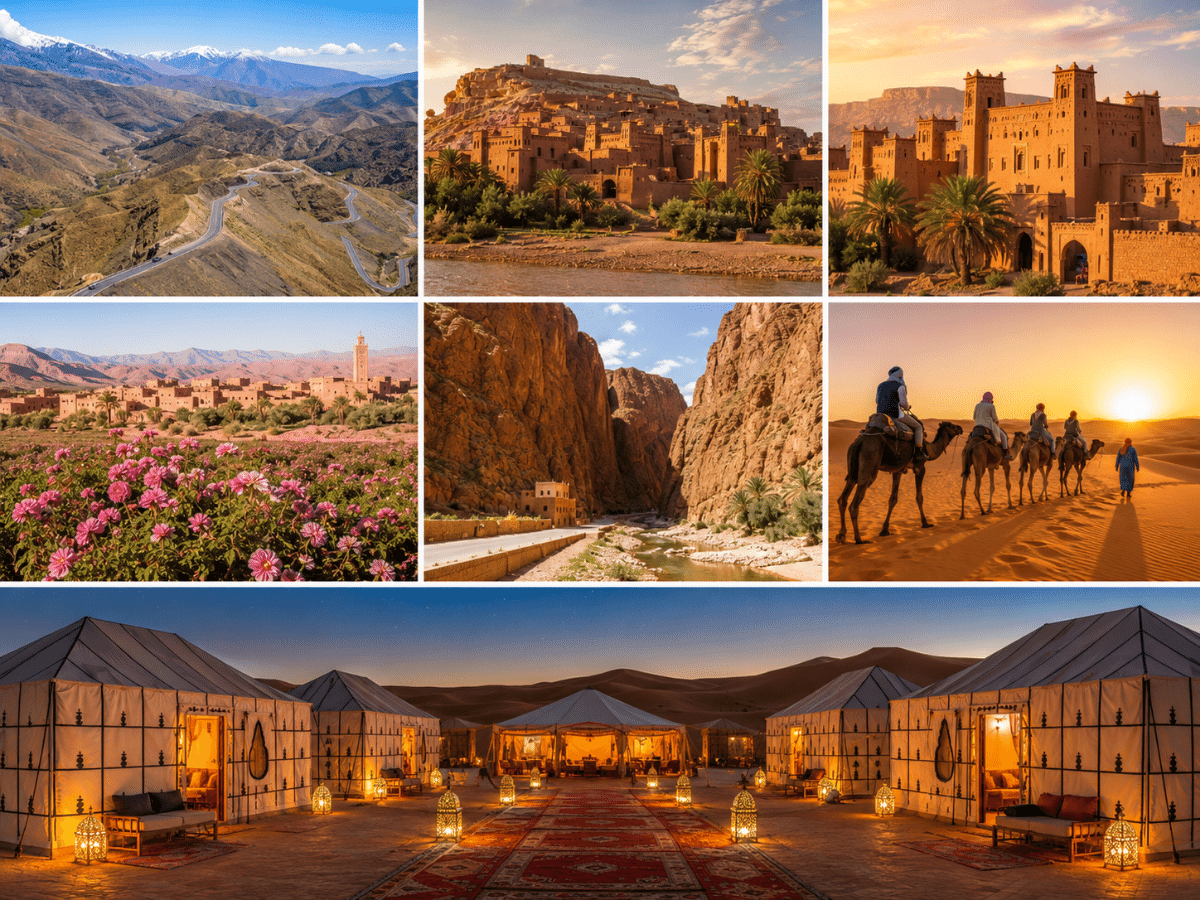 Marrakech to Merzouga Desert Tour | Across Morocco