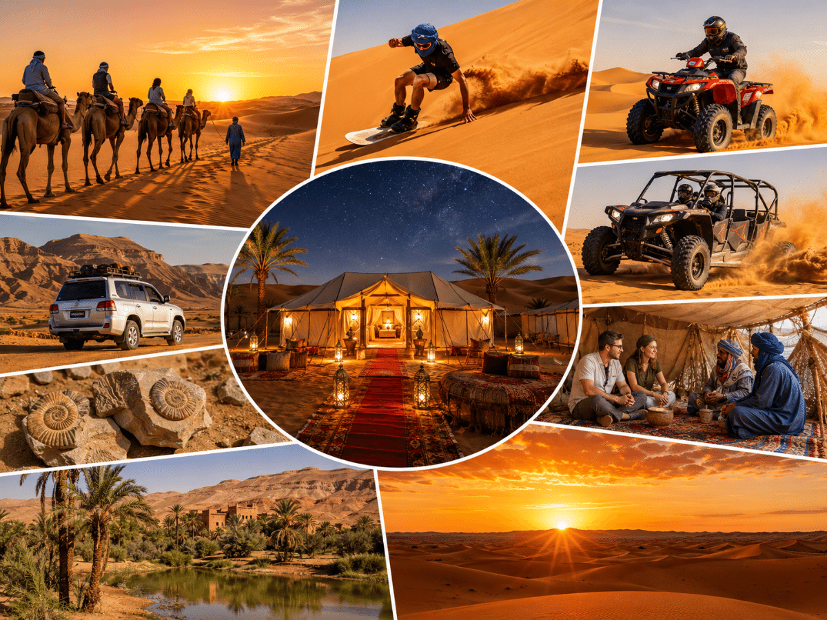 Merzouga Desert Camel Trek & Luxury Camp
