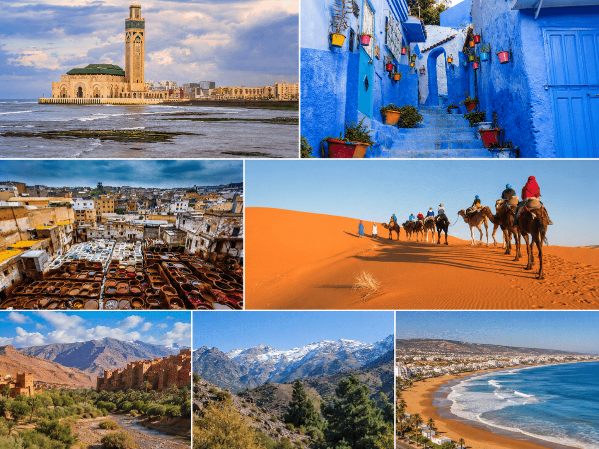 Morocco Geography Guide | Mountains, Desert, Coast & Regions