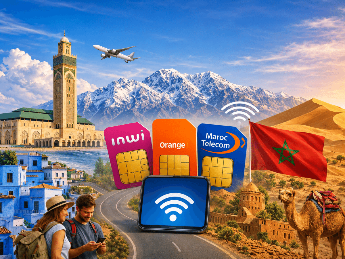 Morocco Internet | SIM Cards, Wi-Fi & Mobile Data
