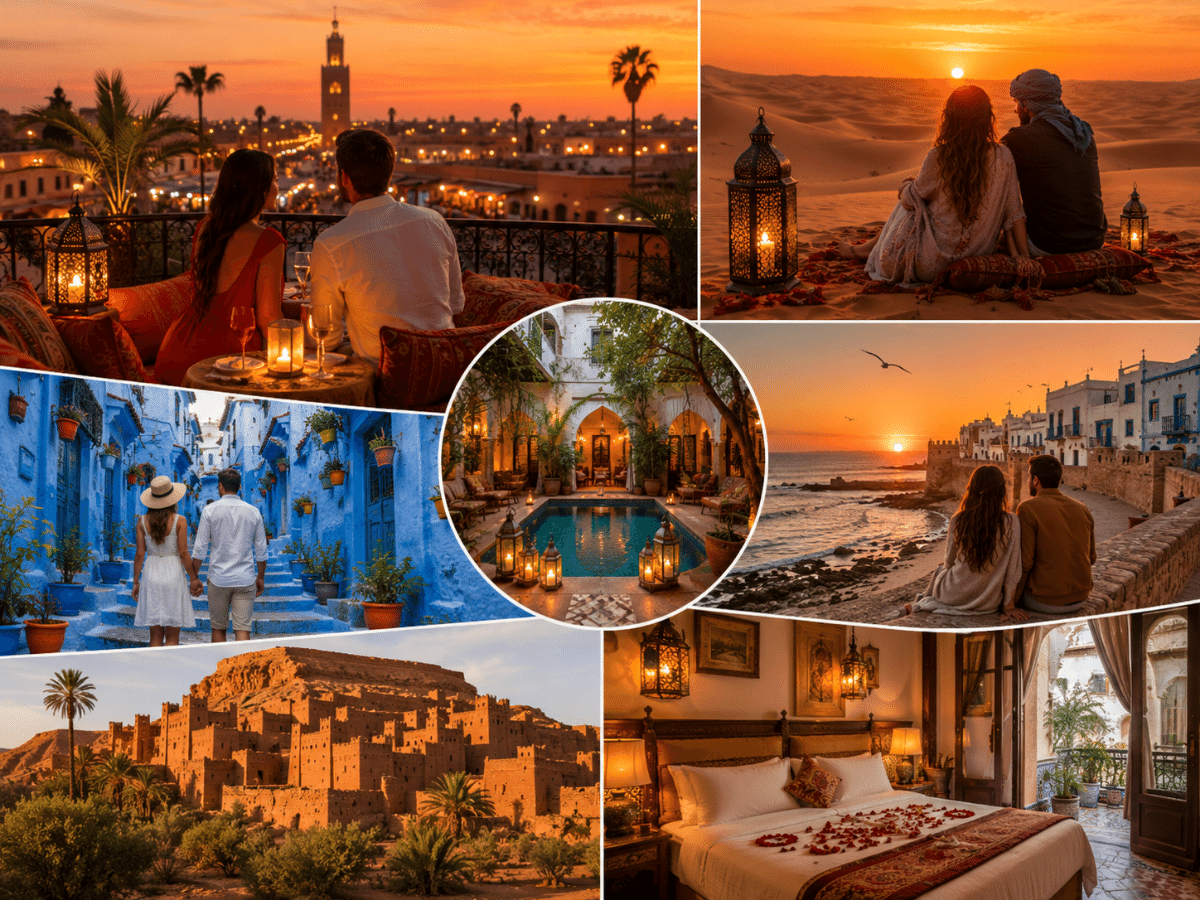 Romantic Places in Morocco | For Couples Getaways