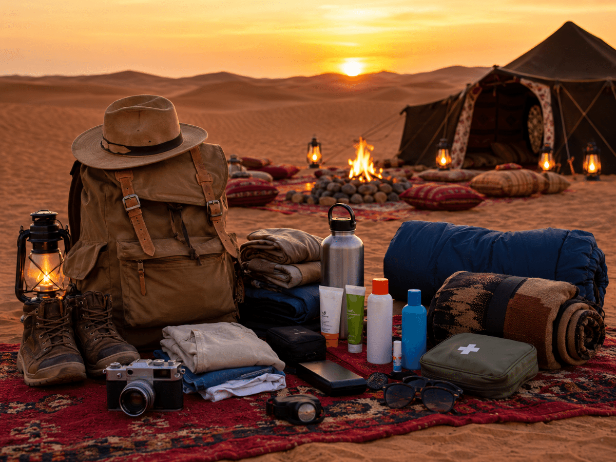 Sahara Camping Checklist | What to Pack for the Desert