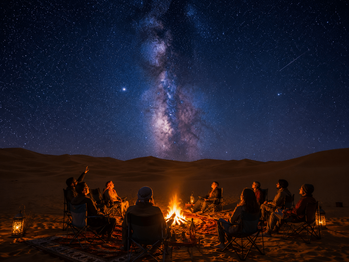 Stargazing in the Sahara | Night Sky Experience