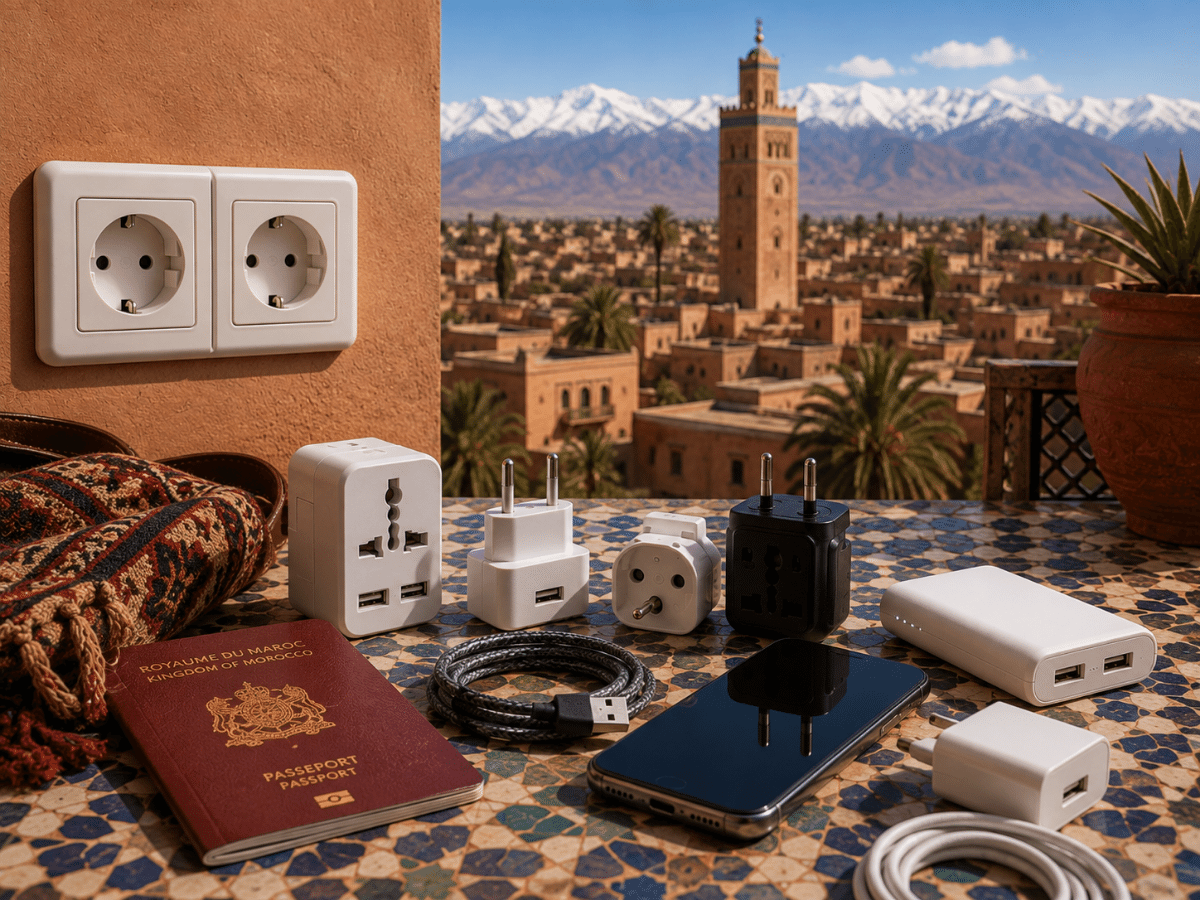 Electricity & Plugs in Morocco | Voltage, Adapters & Travel Tips