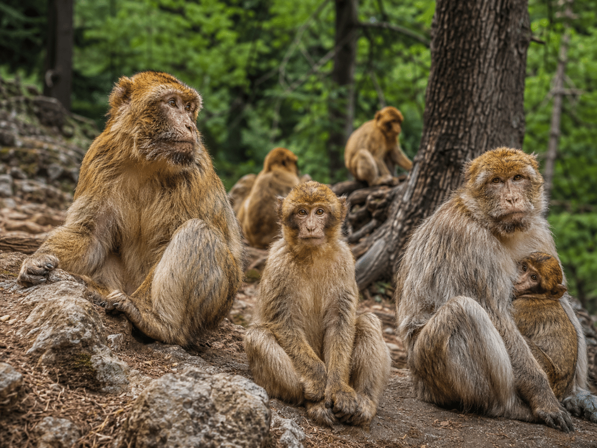 Monkey Watching in Morocco | See Wild Barbary Macaques