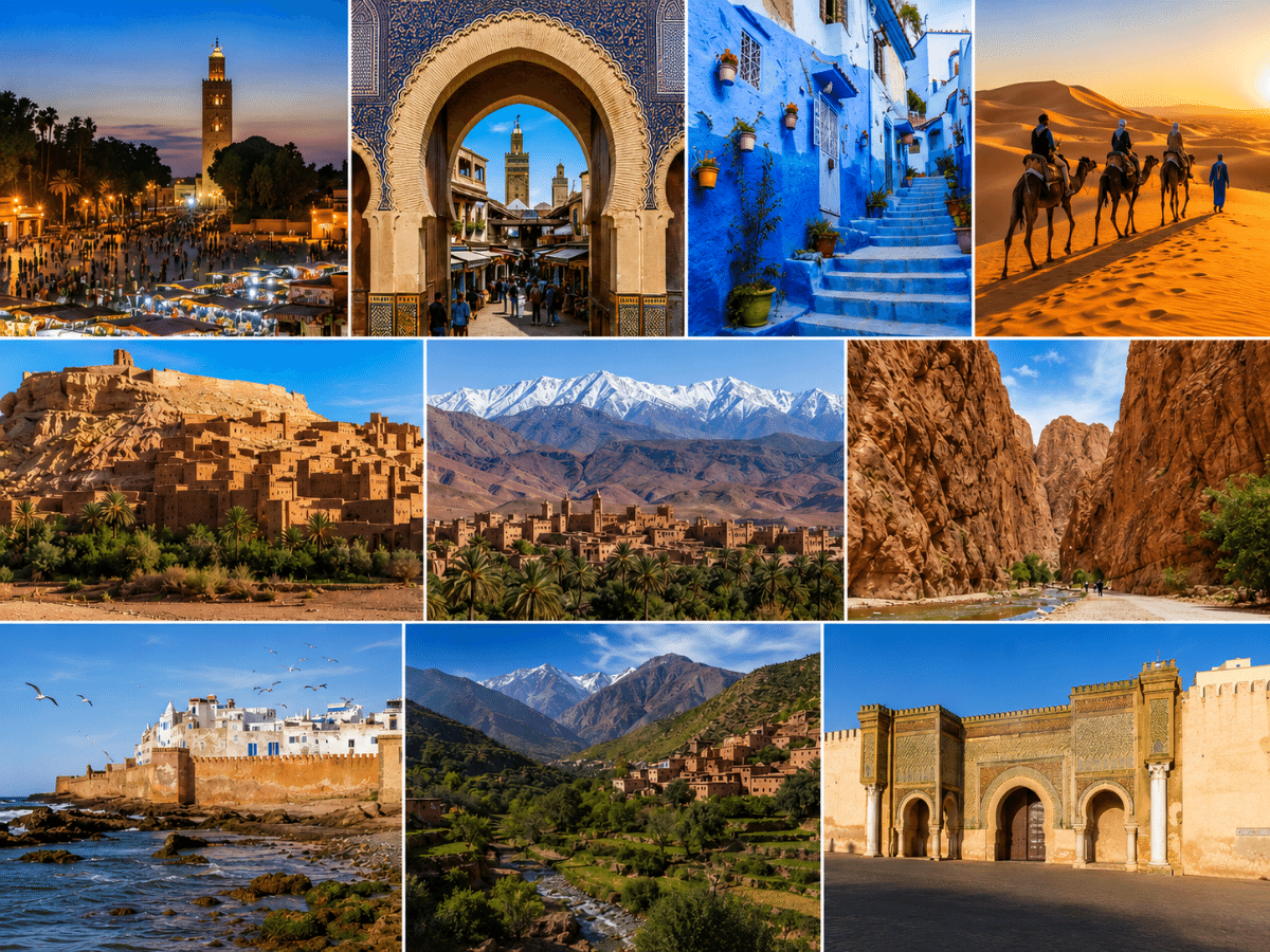 Morocco Points of Interest | Best places to visit